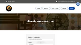 Log In - Ultimate Investment Hub