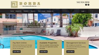 Borba Investment Realty: Home