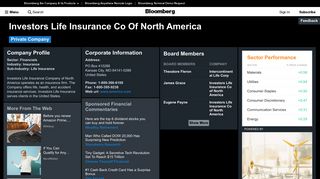 Investors Life Insurance Co of North America: Company Profile ...