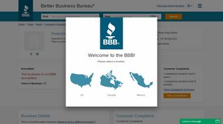 Investors Life Ins Co of North America | Better Business Bureau® Profile