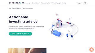 Research And Advice - InvestSMART