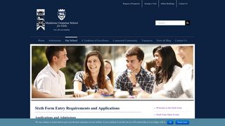 Entry Requirements & Applications - Maidstone Grammar School for ...