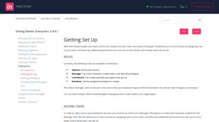 Getting Set Up – InVision Support