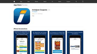 Invisipon Coupons on the App Store - iTunes - Apple