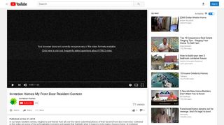 Invitation Homes My Front Door Resident Contest - YouTube