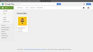 Android Apps by Invoice Bee on Google Play