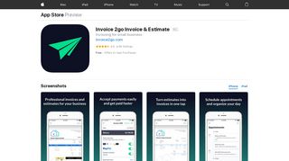 Invoice 2go Invoice & Estimate on the App Store - iTunes - Apple
