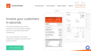 Invoice Simple: Invoice online or on the go