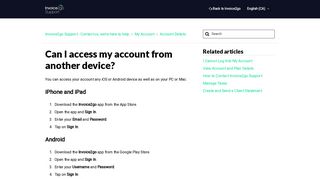 Can I access my account from another device? – Invoice2go Support ...