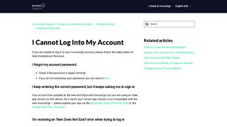 I Cannot Log Into My Account – Invoice2go Support - Contact us, we're ...