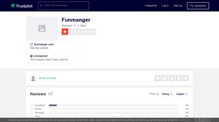 Funmanger Reviews | Read Customer Service Reviews of funmanger ...