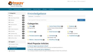 How do I login to my domain's cPanel? - Inway® Hosting