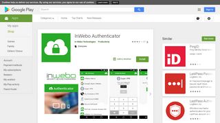 InWebo Authenticator - Apps on Google Play