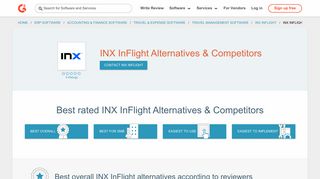 INX InFlight Alternatives & Competitors | G2 Crowd