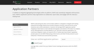 Application Partners that work with INXPO's platform | INXPO