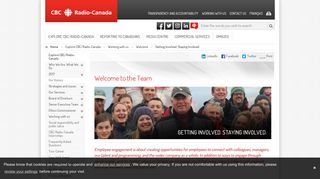 Getting Involved. Staying Involved. - CBC/Radio-Canada