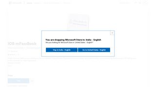 Get IOB mPassBook - Microsoft Store en-IN