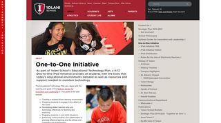 One-to-One Initiative | 'Iolani School