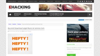 Buy And Download Legal Music At Iomoio.Com - The World of IT ...
