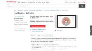 Ion Reporter Software | Thermo Fisher Scientific - IN