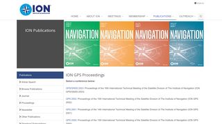 ION GPS - The Institute of Navigation