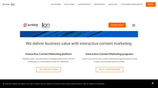 Interactive Content Marketing Solutions | ion interactive