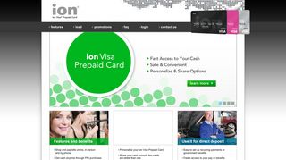Ion Visa Prepaid Card