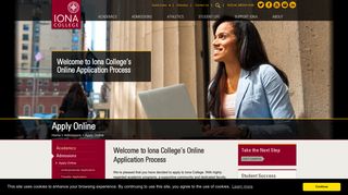Apply Online | Iona College