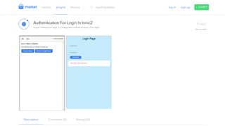 Authentication-for-login-in-ionic2 - Ionic Marketplace