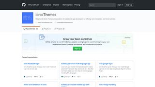 IonicThemes · GitHub
