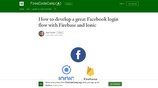 How to develop a great Facebook login flow with Firebase and Ionic