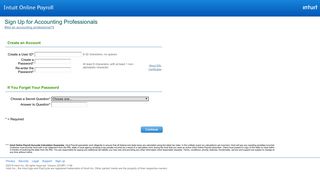 Accounting Professional Sign Up - Intuit