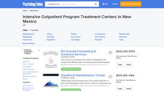 New Mexico Intensive Outpatient Program Treatment Centers - IOP ...