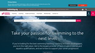 Institute of Swimming - Swimming.org
