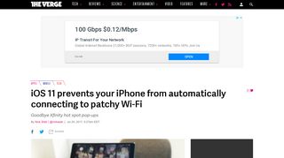 iOS 11 prevents your iPhone from automatically connecting to patchy ...