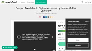 Projects | Support Free Islamic Diploma courses by Islamic Online ...