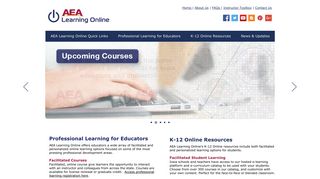 AEA Learning Online|Home