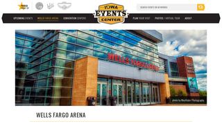 Wells Fargo Arena | Iowa Events Center