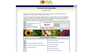 Login - Iowa Food Cooperative