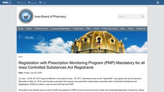 Registration with Prescription Monitoring Program (PMP) Mandatory ...