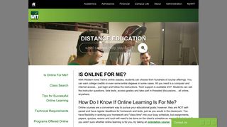 Distance Education - Is Online for Me? - Western Iowa Tech