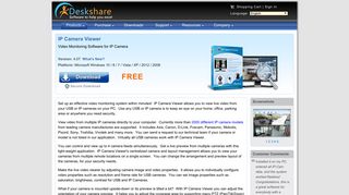 IP Camera Viewer - Free IP Camera Monitoring Software - DeskShare