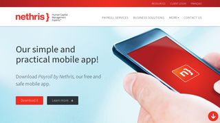 Mobile App | Online Payroll Services | Nethris
