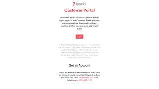 Customer Portal - IP-Only