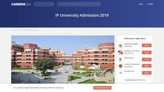 IP University Admission 2019 – IPUCET Exam Dates, Registration ...