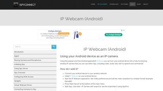 IP Webcam (Android) - iSpy