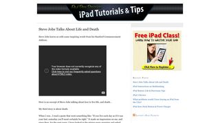 iPad Tutorials, Tips and Instructions