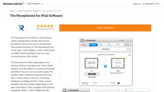 The Receptionist for iPad Software - 2019 Reviews - Software Advice
