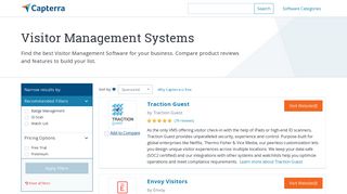 Best Visitor Management Systems | 2019 Reviews of the Most Popular ...