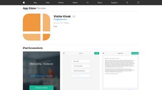 Visitor Kiosk on the App Store - iTunes - Apple